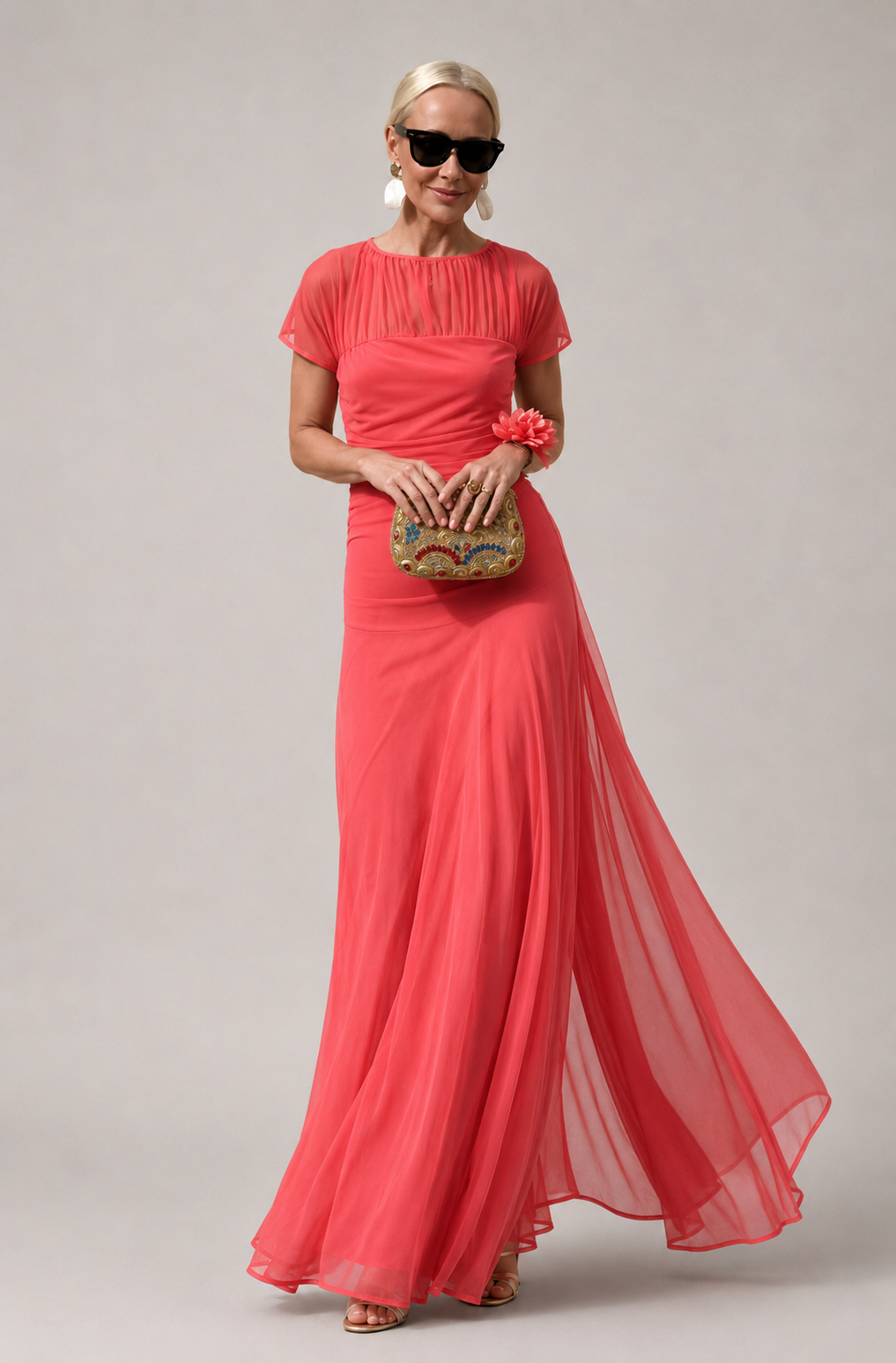 Lauren | Vestido de chiffon