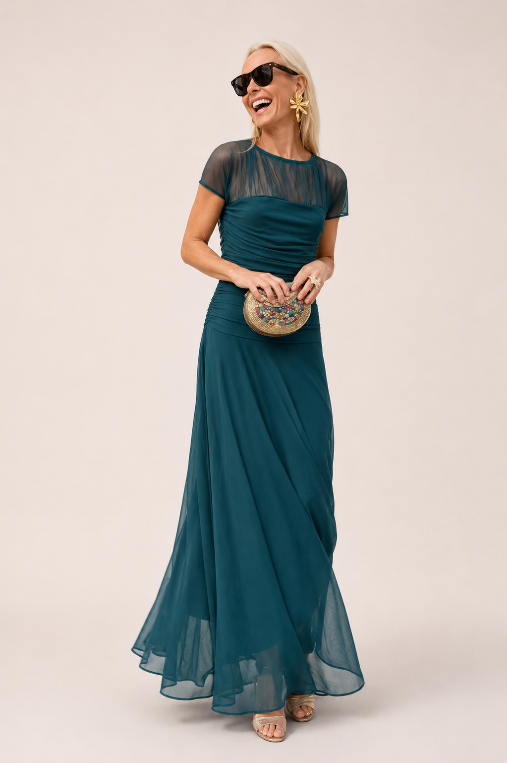 Lauren | Vestido de chiffon