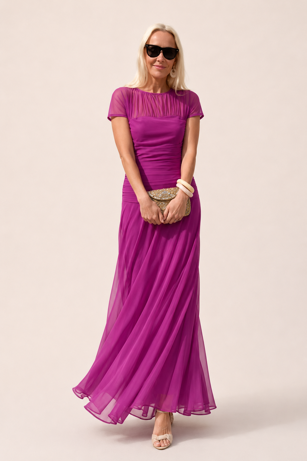 Lauren | Vestido de chiffon