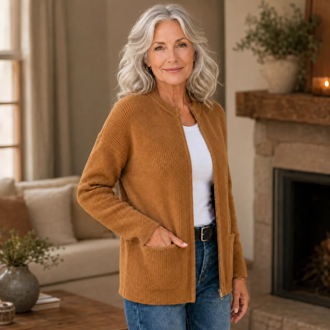 Alianna | Women Relaxed Fit Knit Cardigan