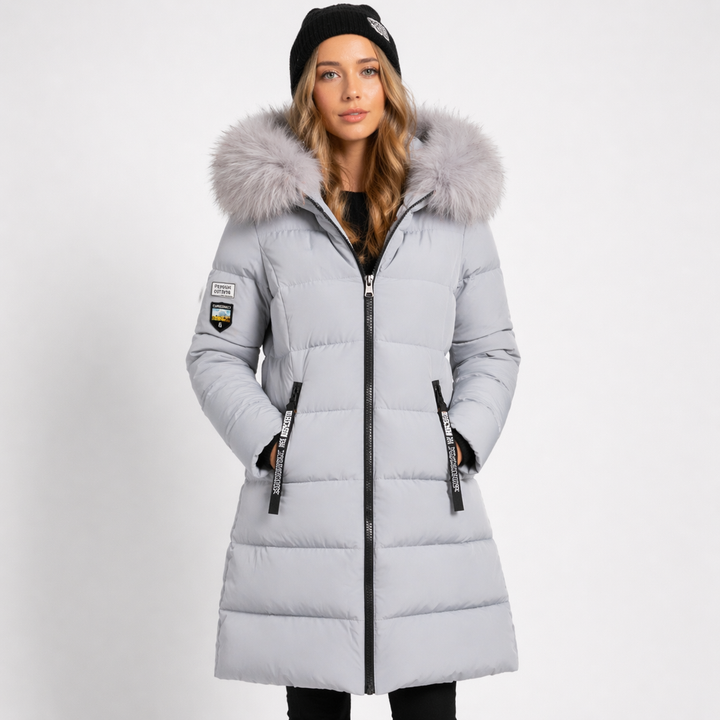 Heliora | Women Long Hooded Insulated Winter Parka