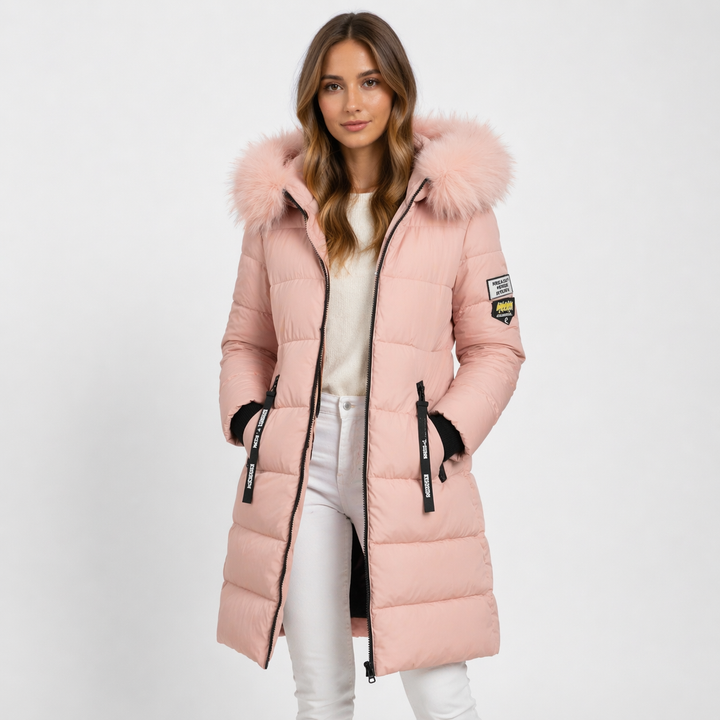 Heliora | Women Long Hooded Insulated Winter Parka