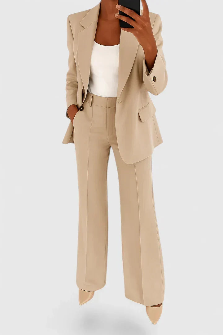 Palynette | Elegant Two-Piece Suit Set
