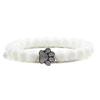 Bracelet with beaded paws
