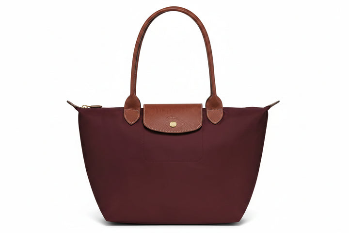 The Hudson Tote - Burgundy