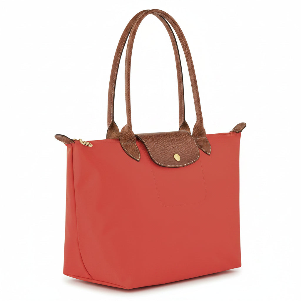 The Hudson Tote - Tomato