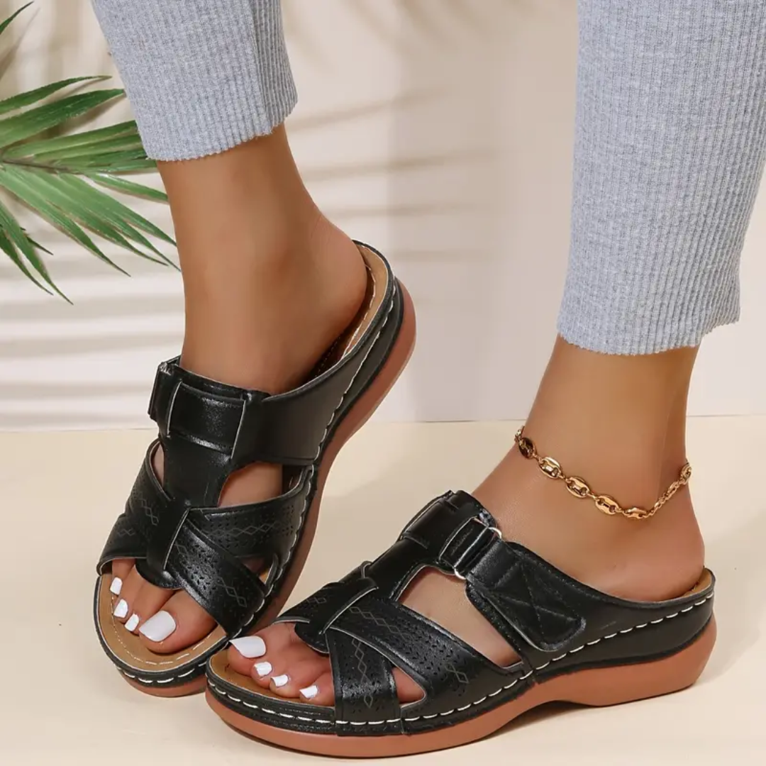 Kathy – Sandalias de ajuste holgado para caminar