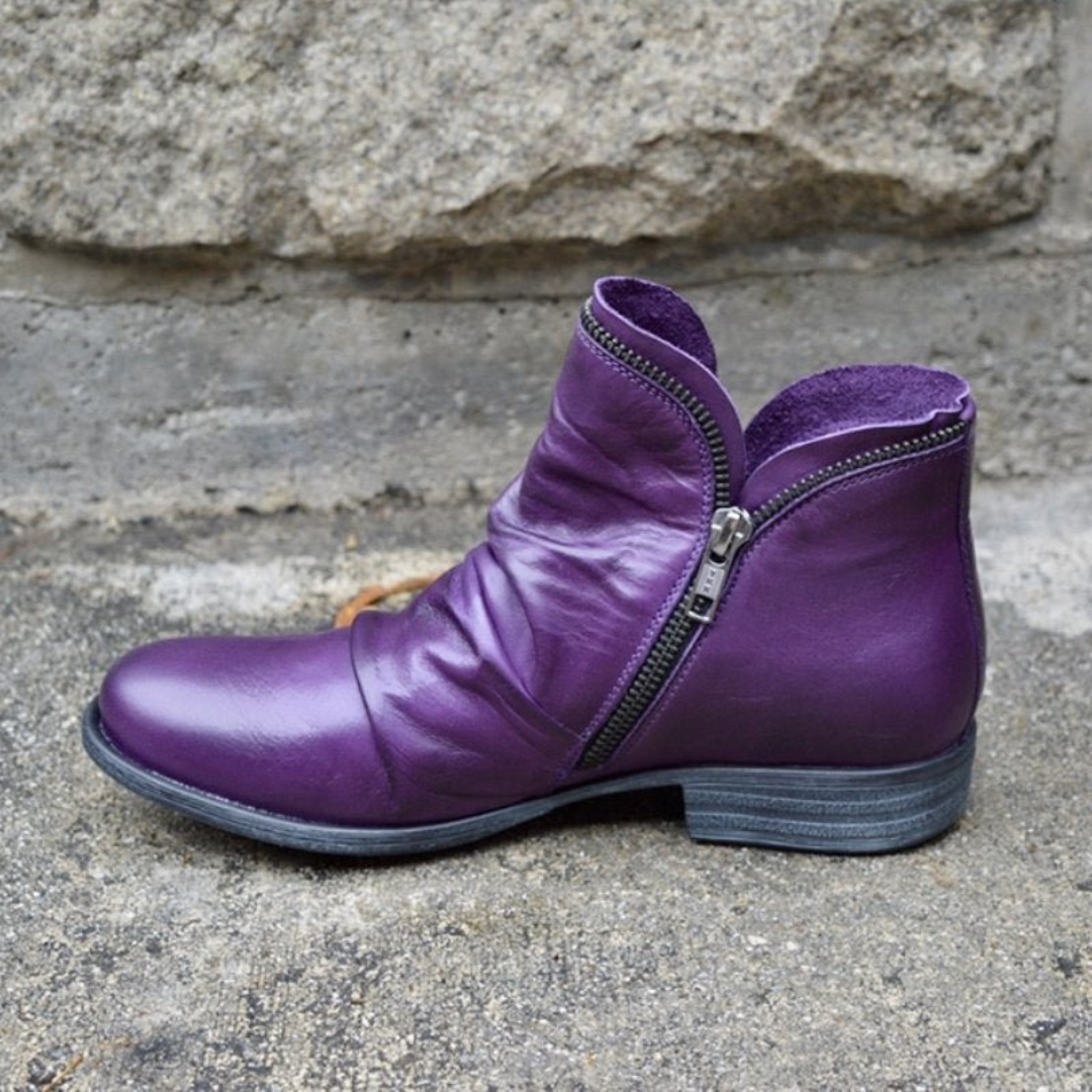 Glinda | Women Side Zip Ankle Boots
