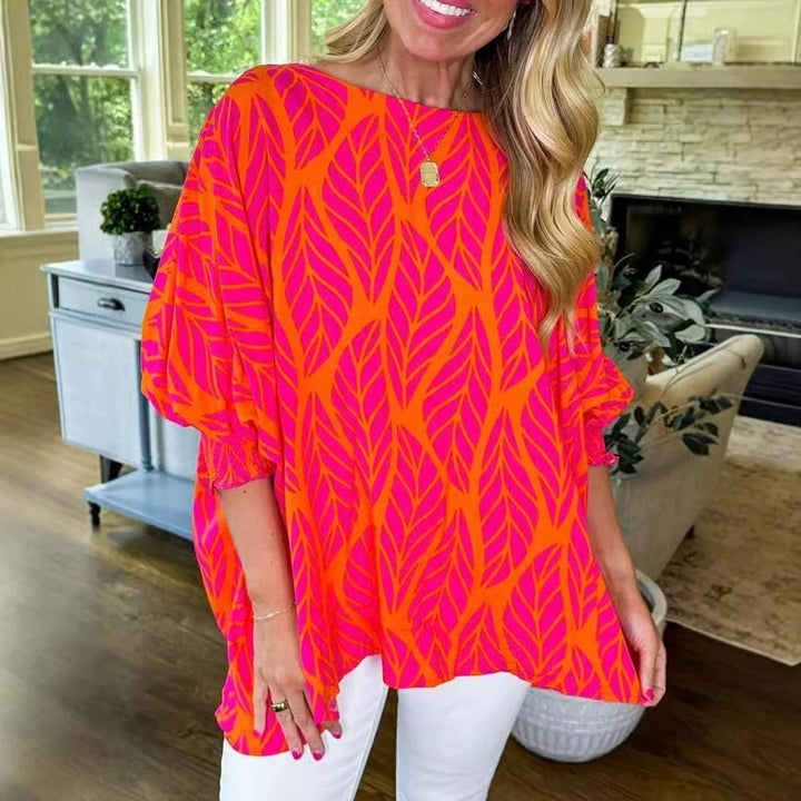 Risa | Blusa com Manga Bufante