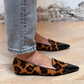 Bailarinas refinadas con estampado animal