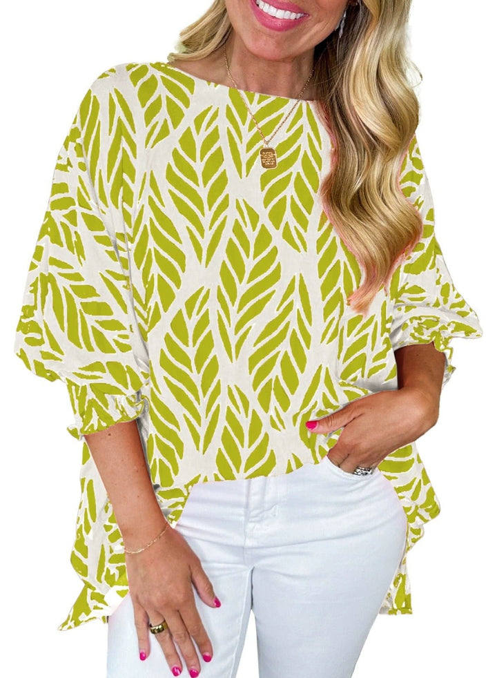 Risa | Blusa com Manga Bufante