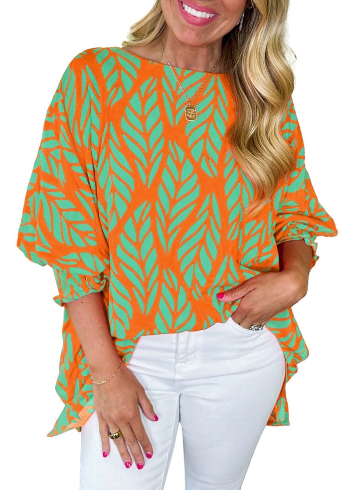 Risa | Blusa com Manga Bufante