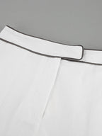 Conjunto de dos piezas de algodón y lino Dante