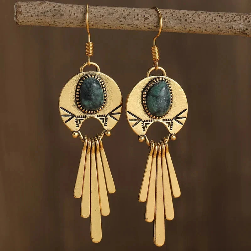 Retro Bohemian Long Earrings