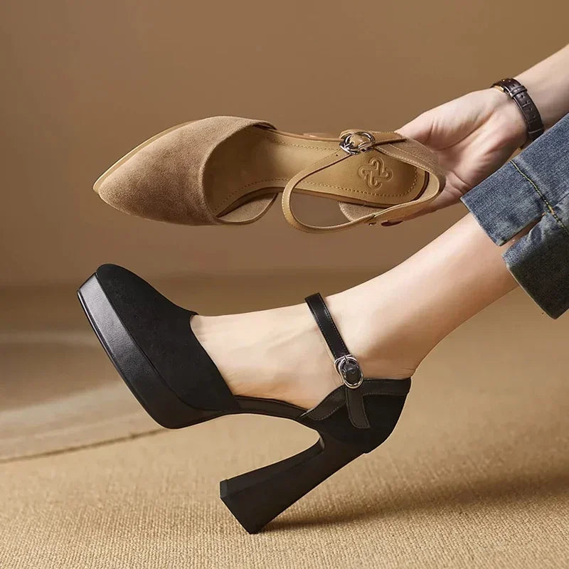 Zapatos elegantes Celeste