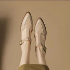 Zapatos Aurenza con hebilla