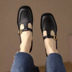 Sapatos com tira em T Ysolenne