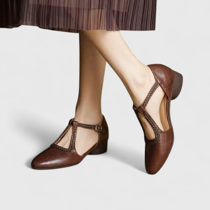 Delphine | Sandálias Baixas Elegantes