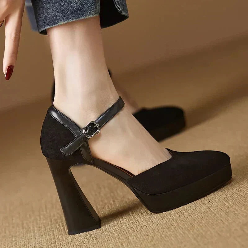 Zapatos elegantes Celeste