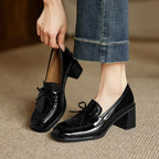 Sapatos de salto tipo mocassim Dorothy