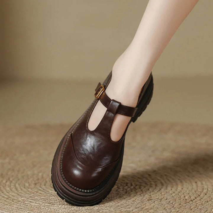 Mary Janes Farisse con Tira en T