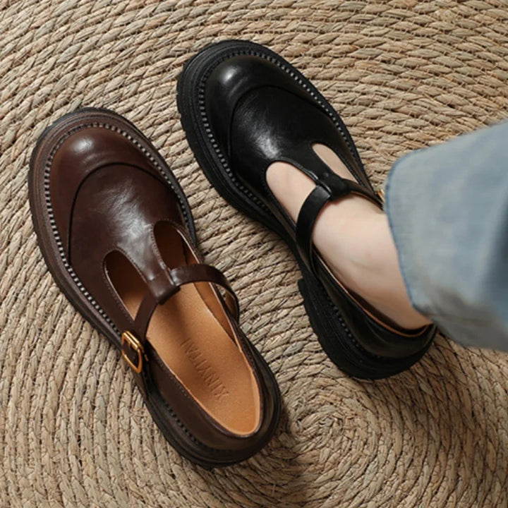 Mary Janes Farisse con Tira en T