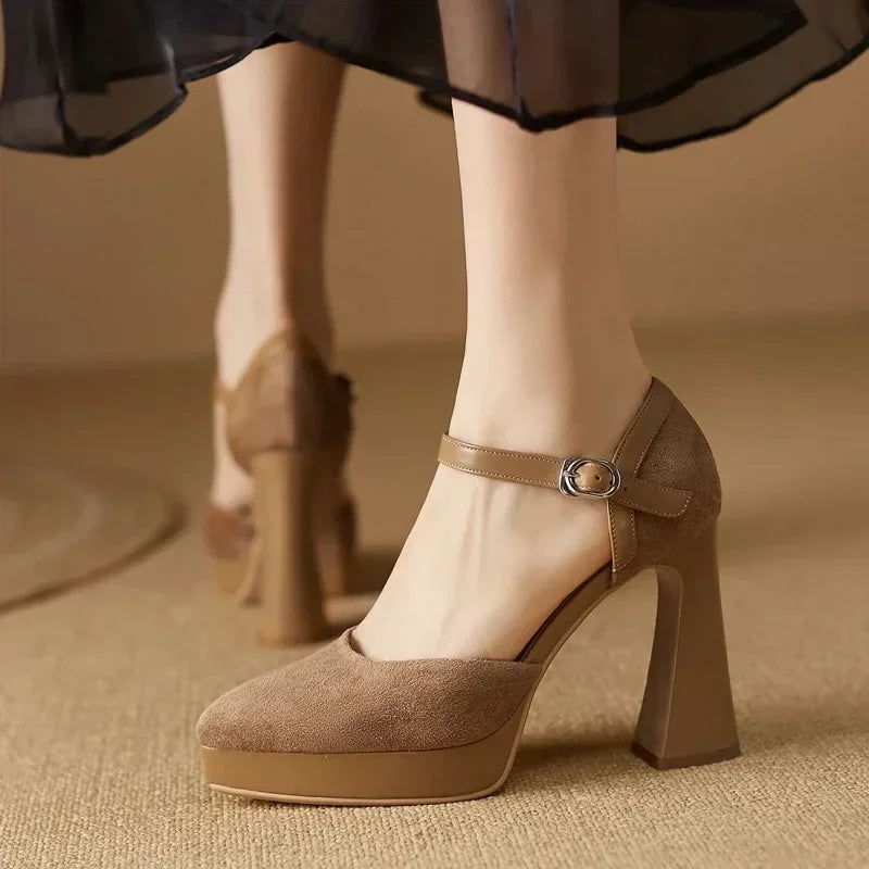 Zapatos elegantes Celeste