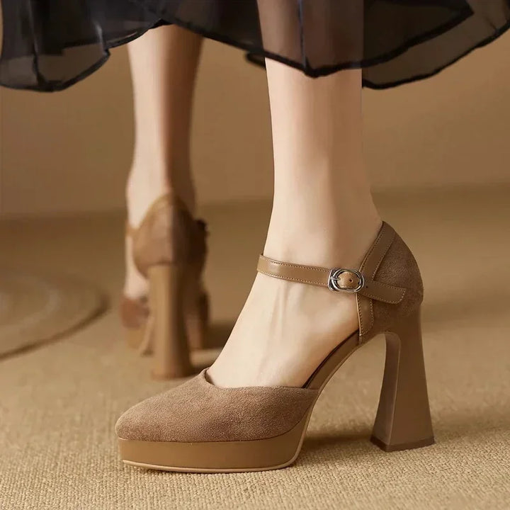 Zapatos elegantes Celeste