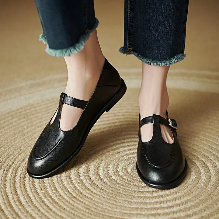 Zapatos Selvana de tacón bajo