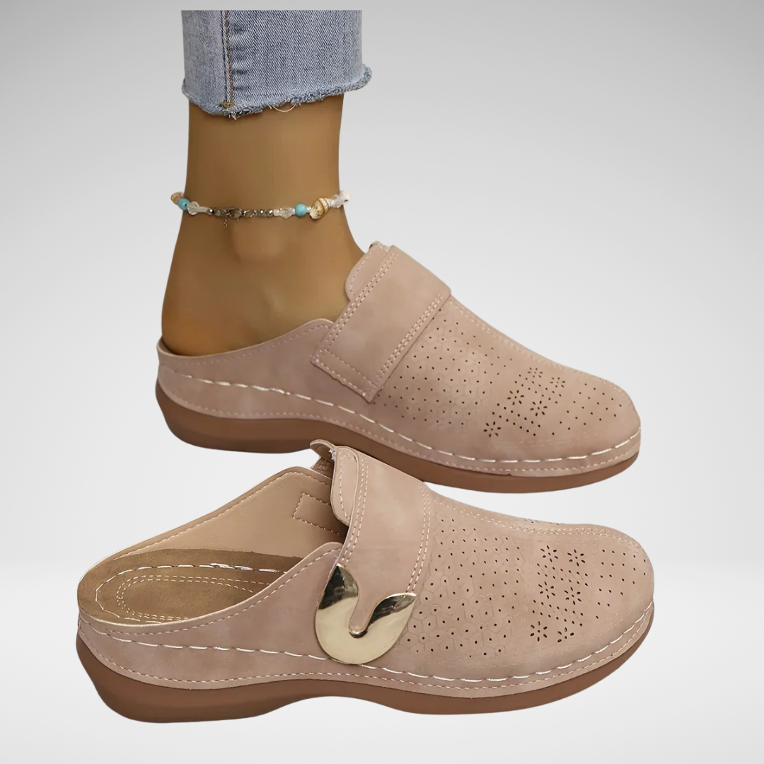 Sam - Sandalias de cuña elegantes con soporte