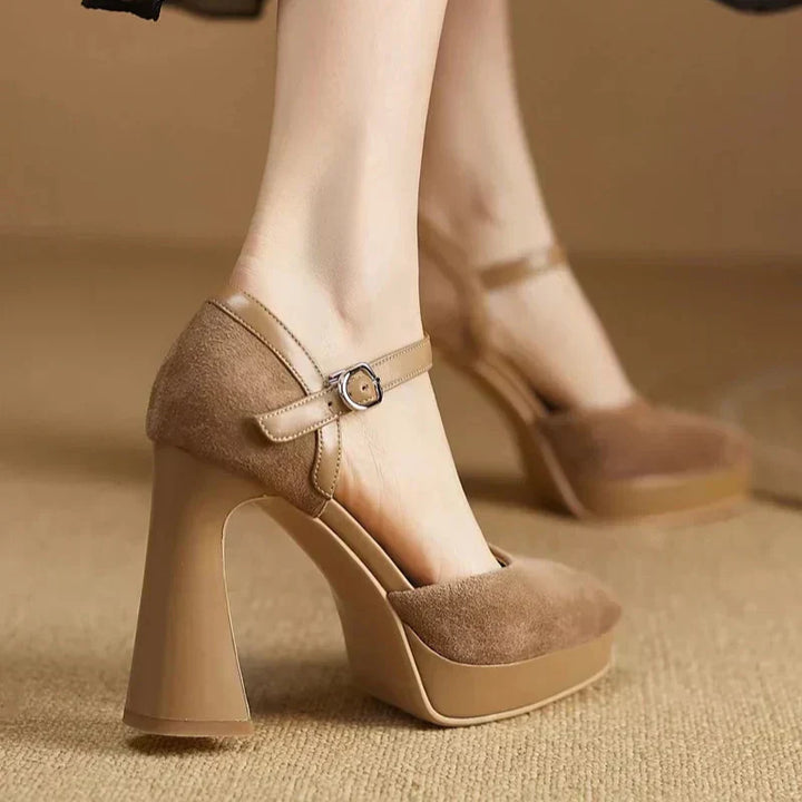 Zapatos elegantes Celeste
