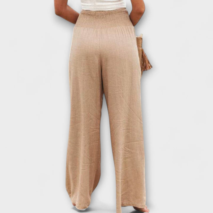 Thearya - Pantalones Anchos Casual
