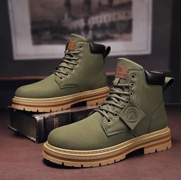 Luca | Men Rugged Lace Up Outdoor Boots