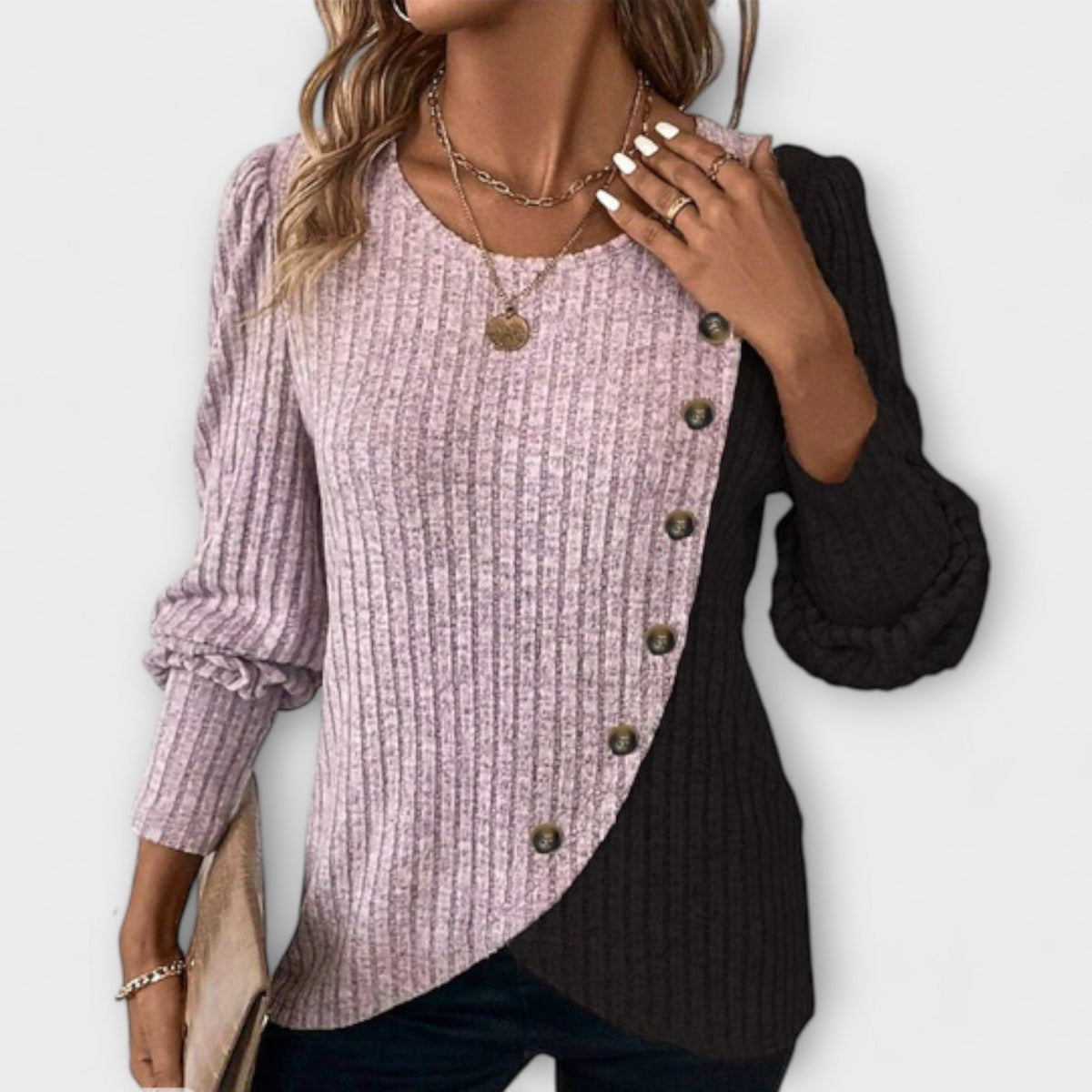 Xeraphine | Blusa elegante de punto