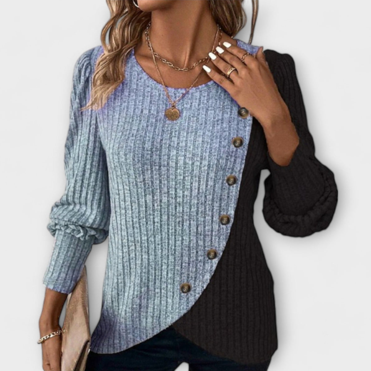 Xeraphine | Blusa elegante de punto