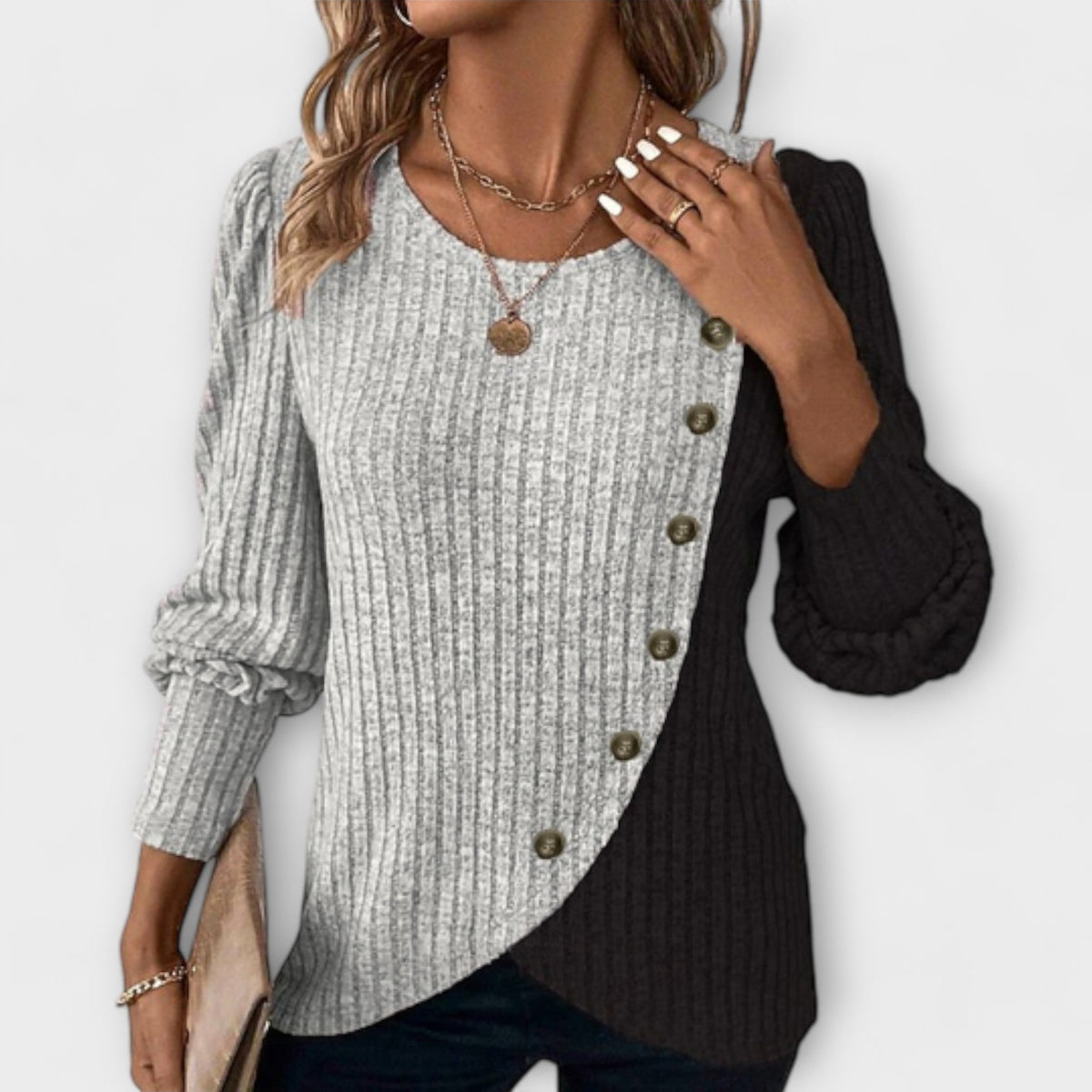 Xeraphine | Blusa elegante de punto