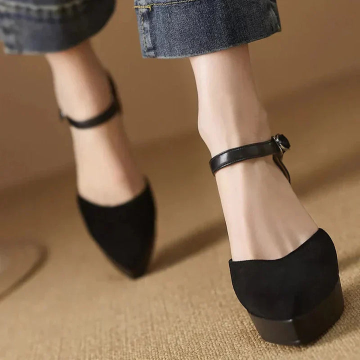 Zapatos elegantes Celeste