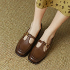 Sapatos com tira em T Ysolenne