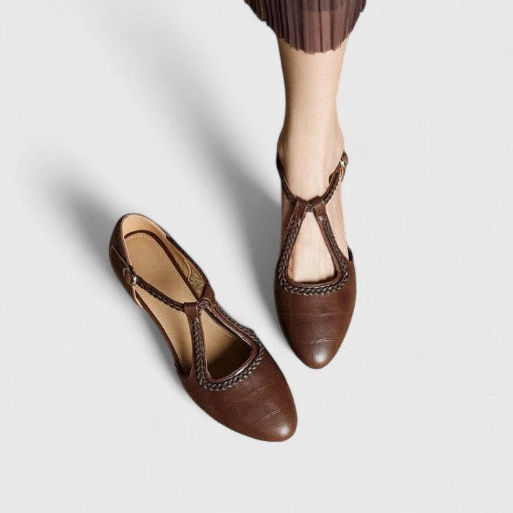 Delphine | Sandálias Baixas Elegantes