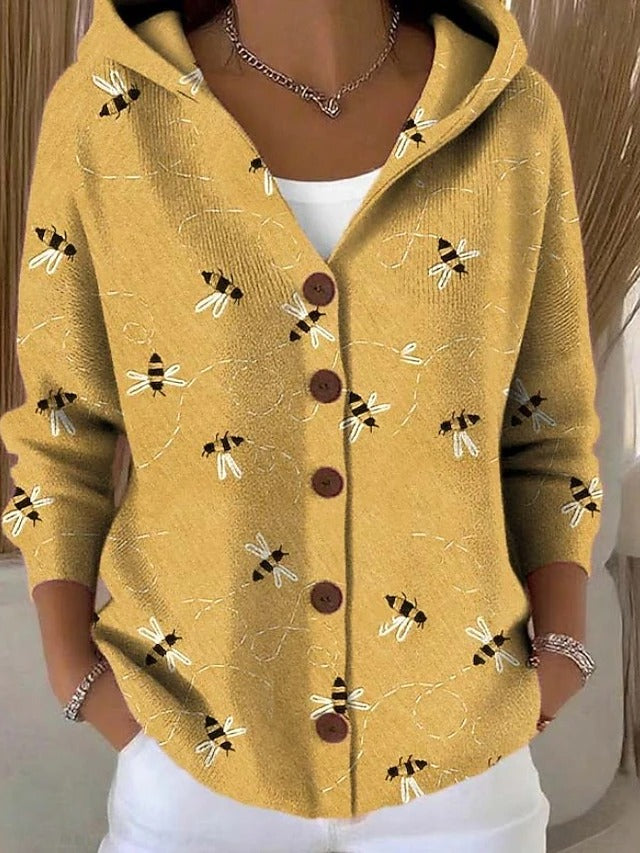 Cassidy | Artistic Warm Long Cardigan