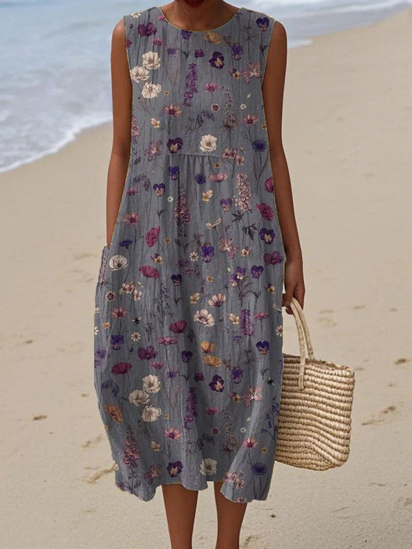 Gwen™ Vestido midi floral