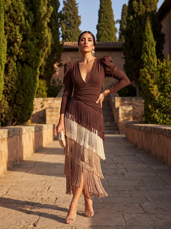 Fringe | Vestido redondo