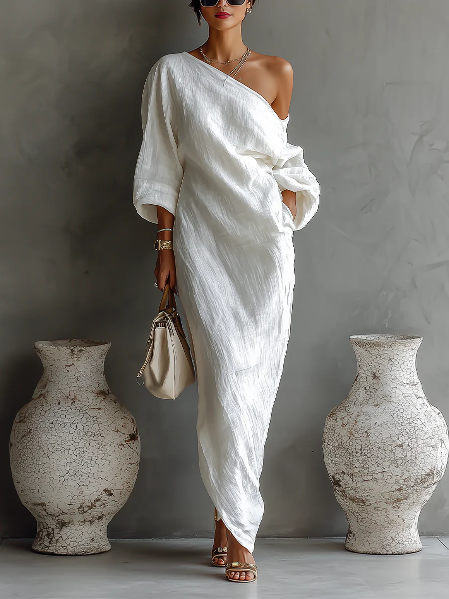 Nelle™ - Vestido longo elegante