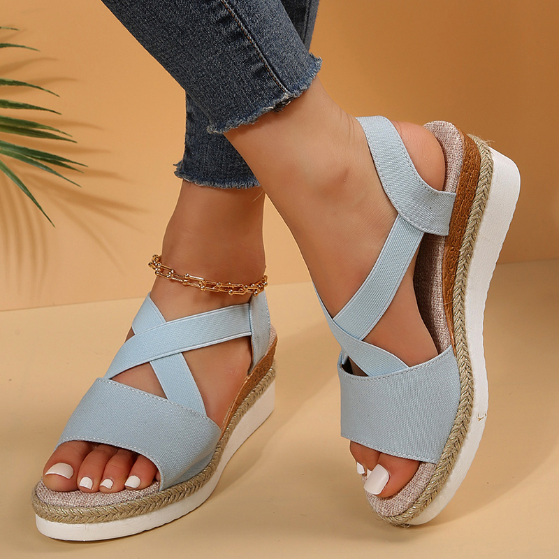 Sandalias Layla de cuña con comodidad sin esfuerzo