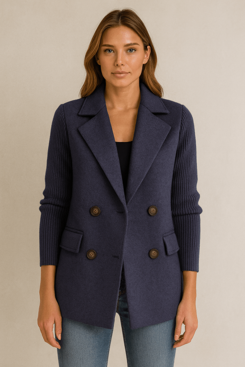 AMA | BLAZER COM MANGA DE TRICÔ