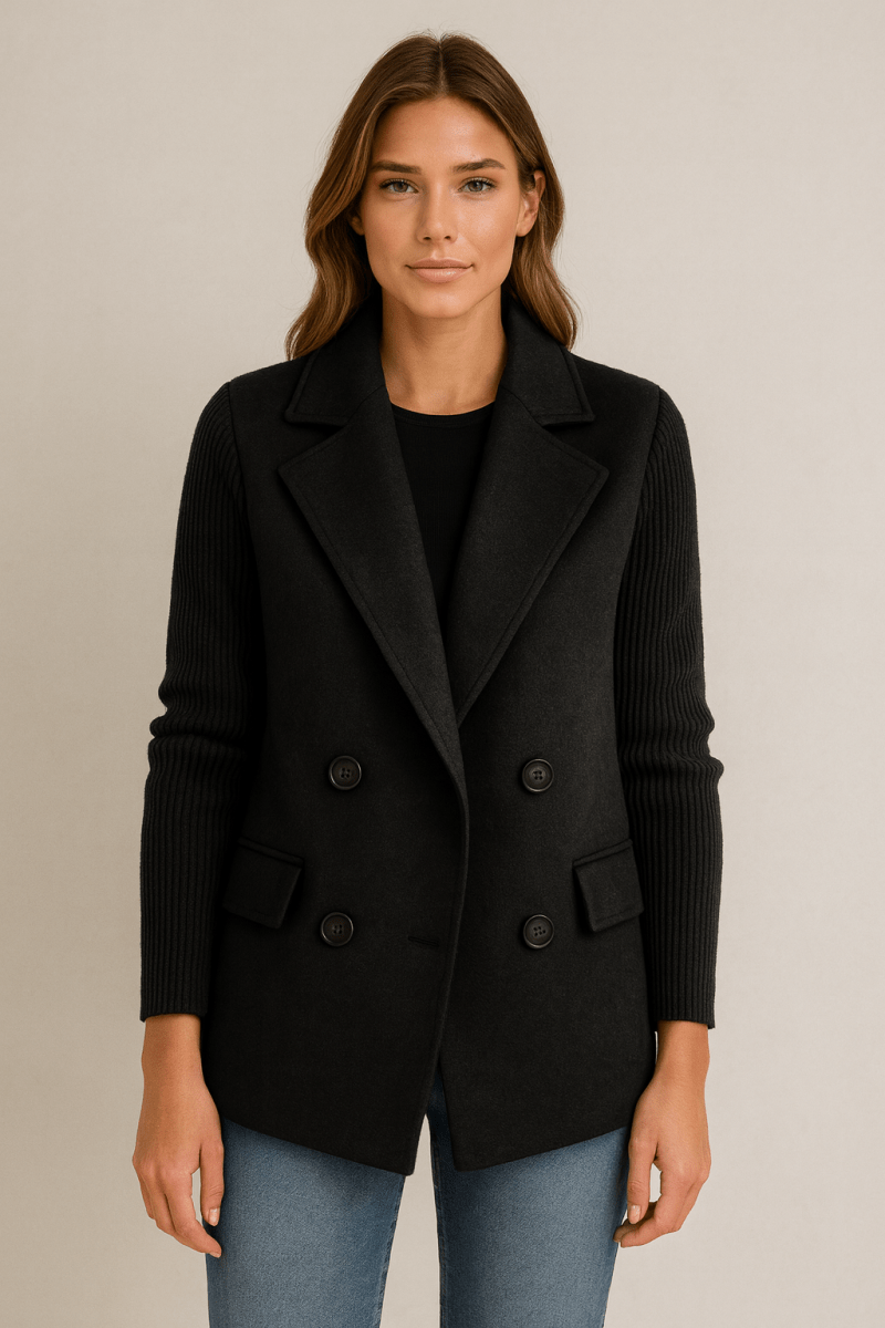 AMA | BLAZER COM MANGA DE TRICÔ