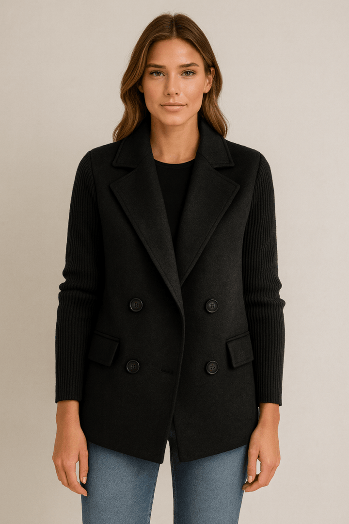 AMA | BLAZER COM MANGA DE TRICÔ