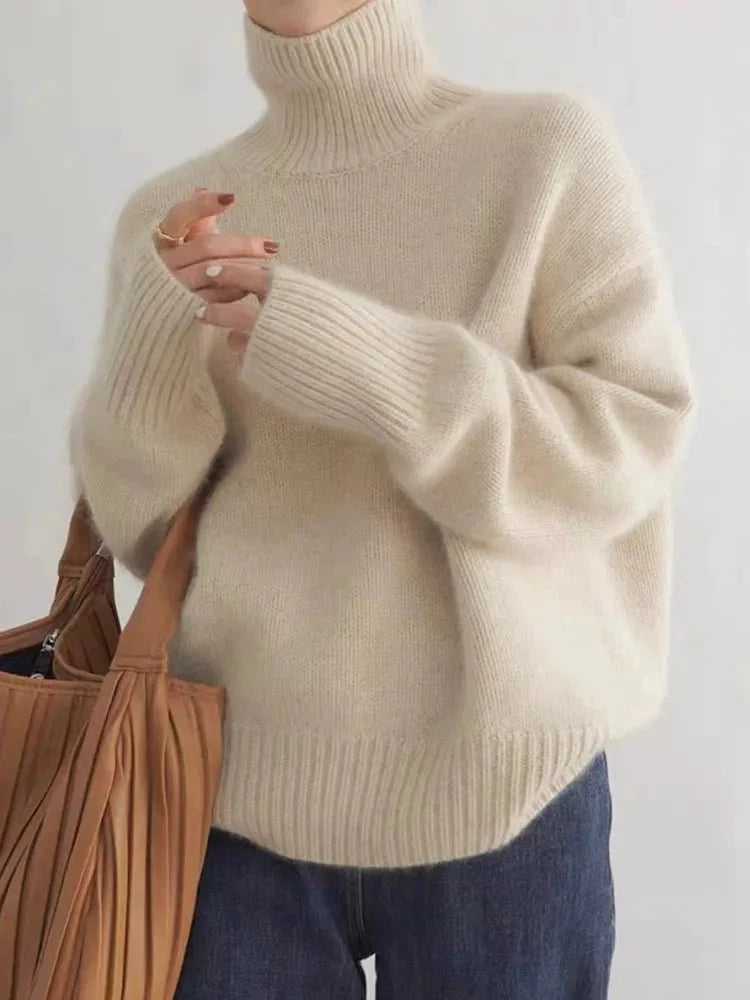 Amy® - Turtleneck coltrui van kasjmier - bellanza