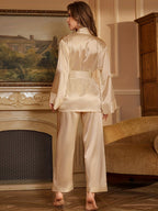 Aurielle | Robe e conjunto de pijama elegante