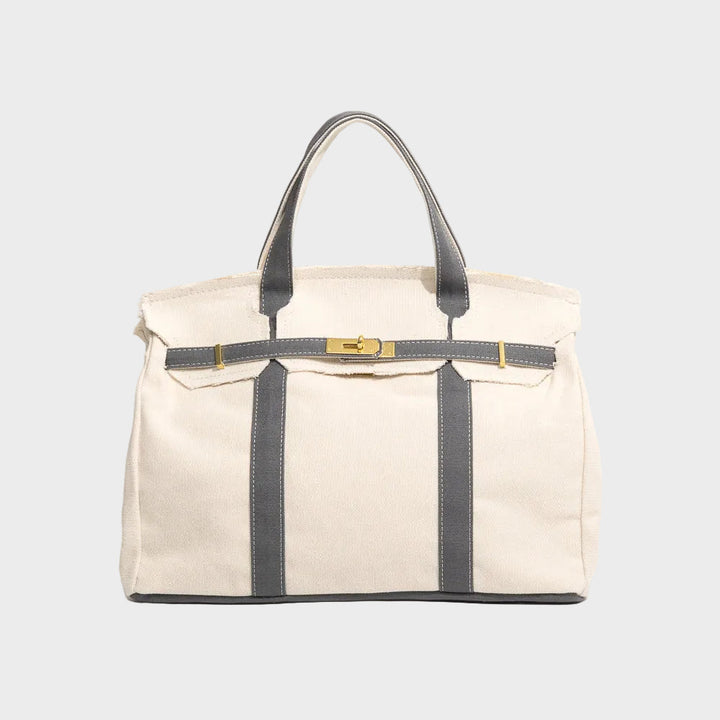 Boatkin | Structured Canvas Tote Bag with Reinforced Handles